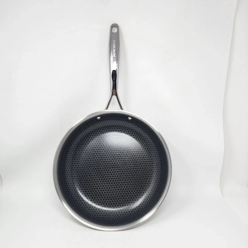 Henckels Paradigm 3-Piece Skillet Set Tri-Ply Stainless Steel 3-Layer Nonstick